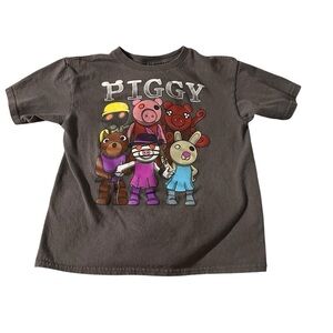 Piggy Boys size XS grey t-shirt